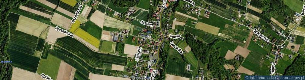 Zdjęcie satelitarne Szkolna ul.